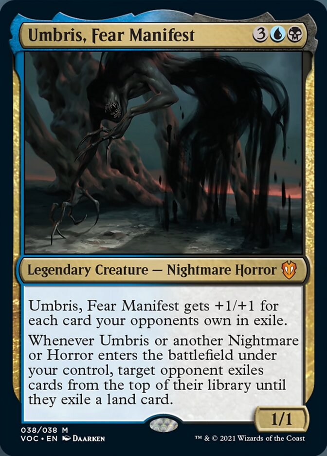 Umbris, Fear Manifest [Innistrad: Crimson Vow Commander] | Good Games Adelaide SA