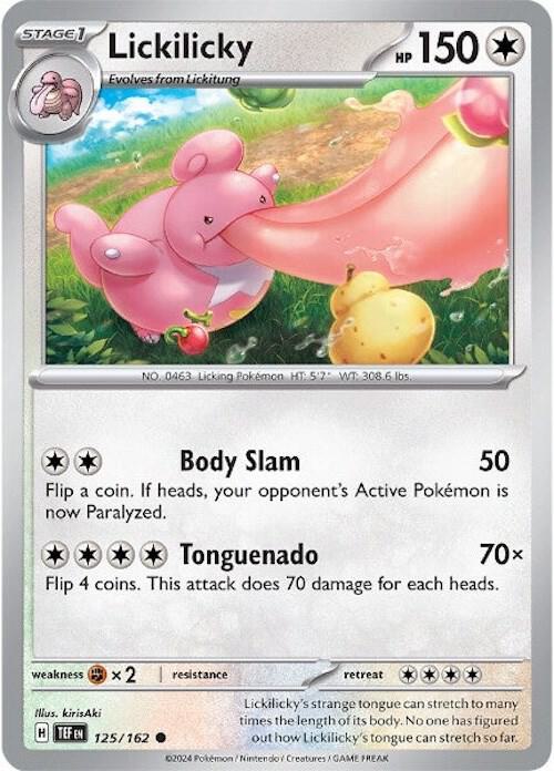 Lickilicky 125/162 (SV05: Temporal Forces)  - Reverse Holofoil | Good Games Adelaide SA