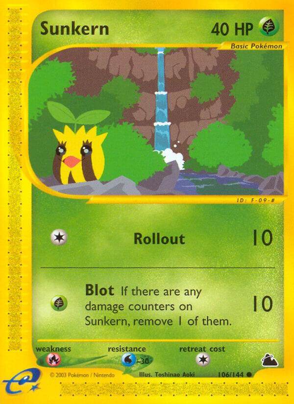 Sunkern 106/144 (Skyridge)  | Good Games Adelaide SA
