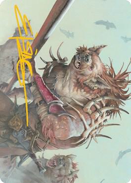 Gnoll Art Card Gold Stamped Signature 11 (Art Series: Adventures in the Forgotten Realms)  | Good Games Adelaide SA
