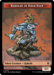 Soldier // Kobolds of Kher Keep Double-Sided Token [Murders at Karlov Manor Commander Tokens] | Good Games Adelaide SA