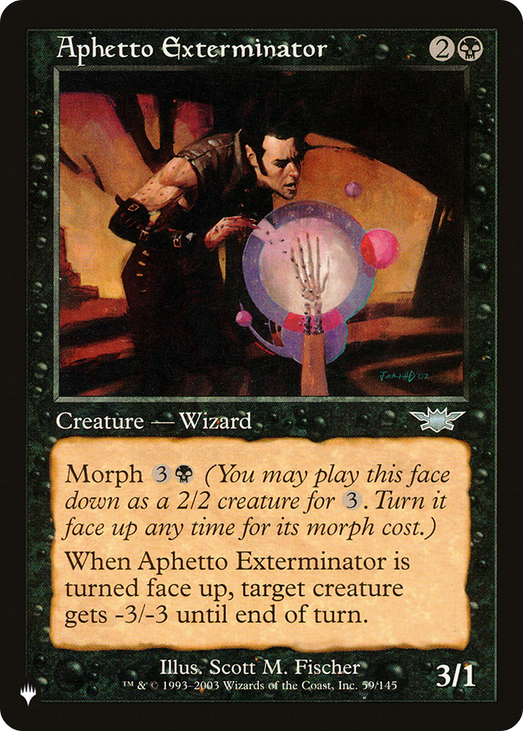 Aphetto Exterminator [The List Reprints] | Good Games Adelaide SA