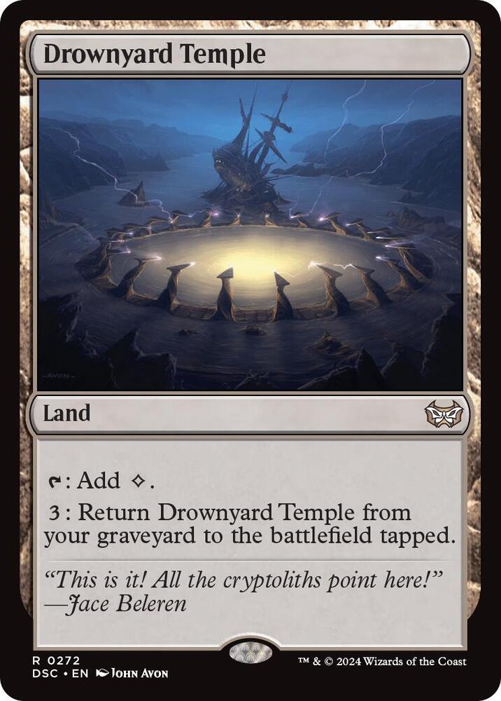 Drownyard Temple 272 (Commander: Duskmourn: House of Horror)  | Good Games Adelaide SA