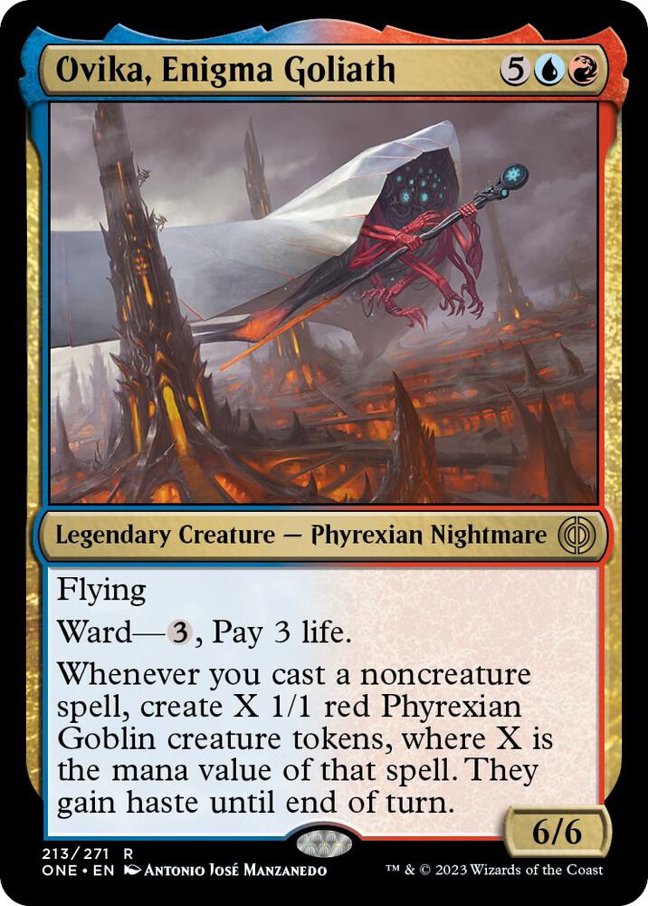 Ovika Enigma Goliath 213 (Phyrexia: All Will Be One)  | Good Games Adelaide SA