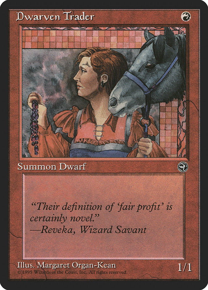 Dwarven Trader (Reveka Flavor Text) [Homelands] | Good Games Adelaide SA