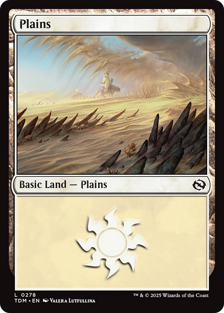 Plains (0278) [Tarkir: Dragonstorm] | Good Games Adelaide SA