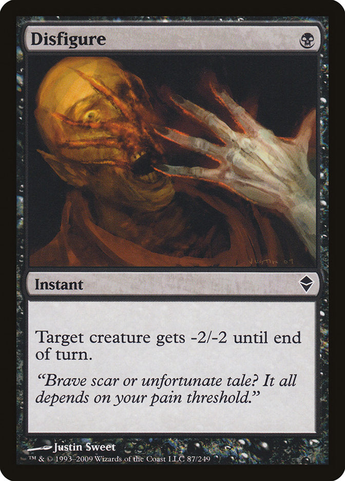 Disfigure [Zendikar] | Good Games Adelaide SA