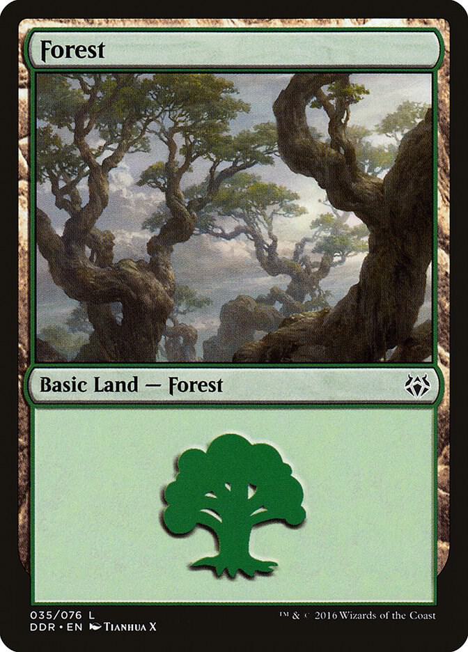 Forest 035 35 (Duel Decks: Nissa vs. Ob Nixilis)  | Good Games Adelaide SA