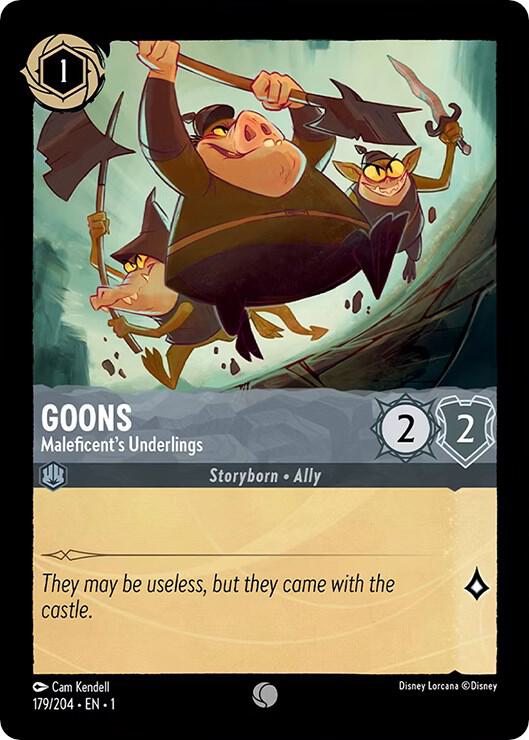 Goons Maleficents Underlings 179/204 (The First Chapter)  | Good Games Adelaide SA