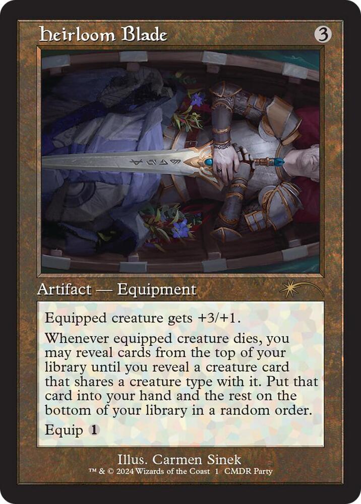 Heirloom Blade 1 (WPN & Gateway Promos)  - Foil | Good Games Adelaide SA