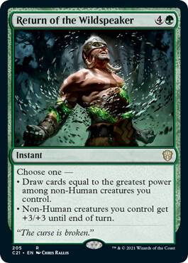 Return of the Wildspeaker 205 (Commander 2021)  | Good Games Adelaide SA