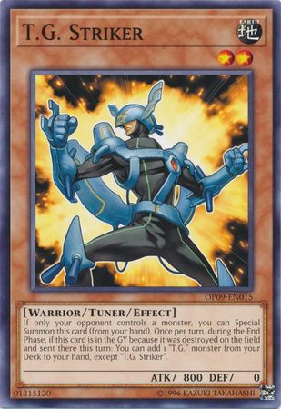 T.G. Striker [OP09-EN015] Common | Good Games Adelaide SA