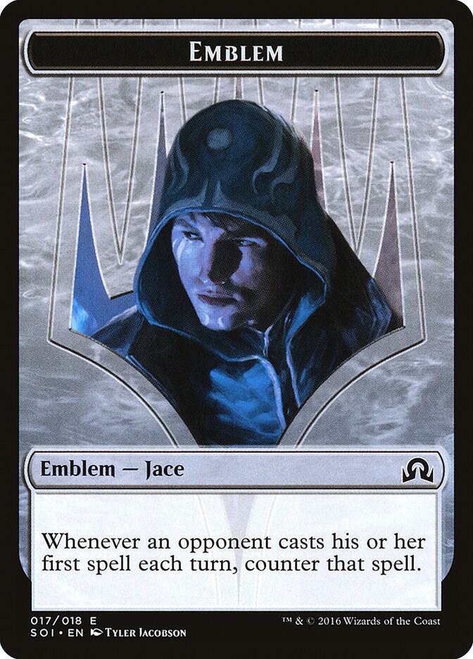 Emblem Jace Unraveler of Secrets 17 (Shadows over Innistrad)  | Good Games Adelaide SA