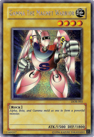 Gamma the Magnet Warrior [DOR-003] Secret Rare | Good Games Adelaide SA