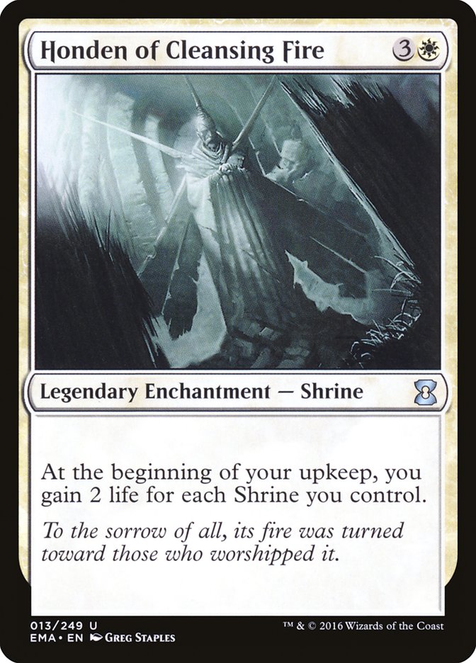 Honden of Cleansing Fire [Eternal Masters] | Good Games Adelaide SA