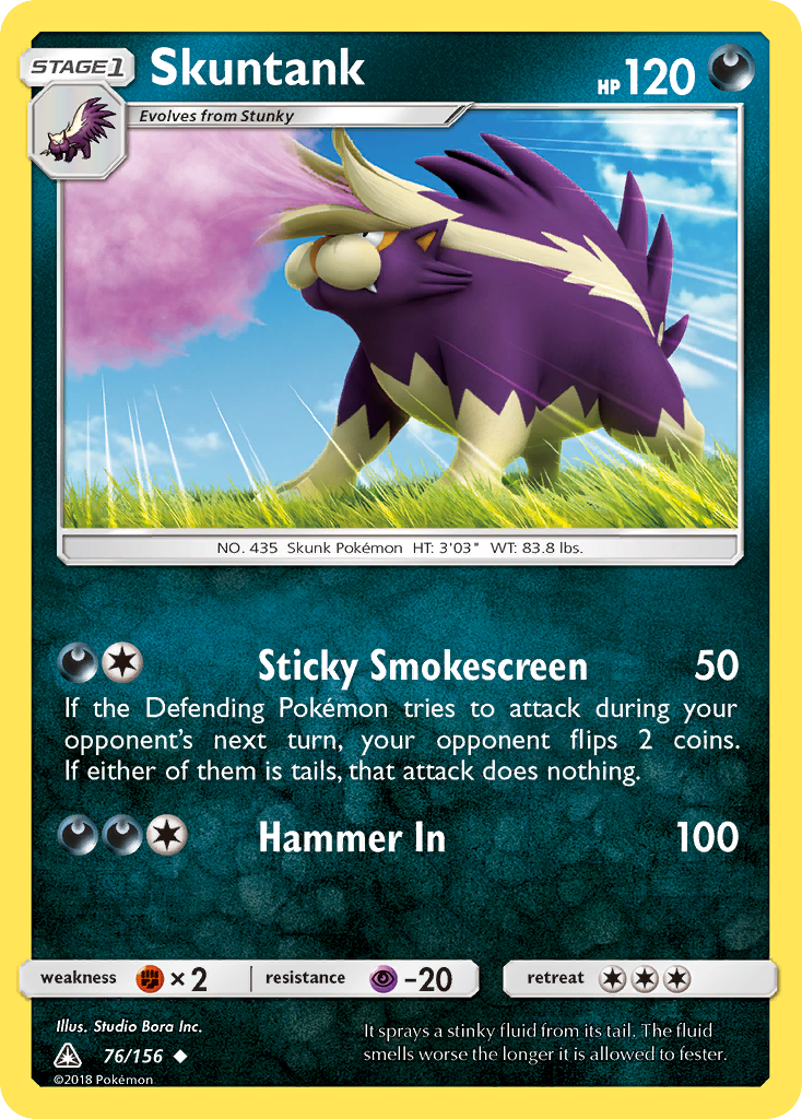 Skuntank (76/156) [Sun & Moon: Ultra Prism] | Good Games Adelaide SA
