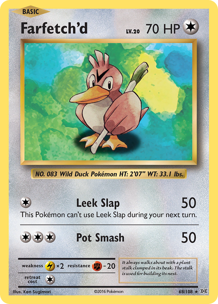 Farfetch'd (68/108) [XY: Evolutions] | Good Games Adelaide SA
