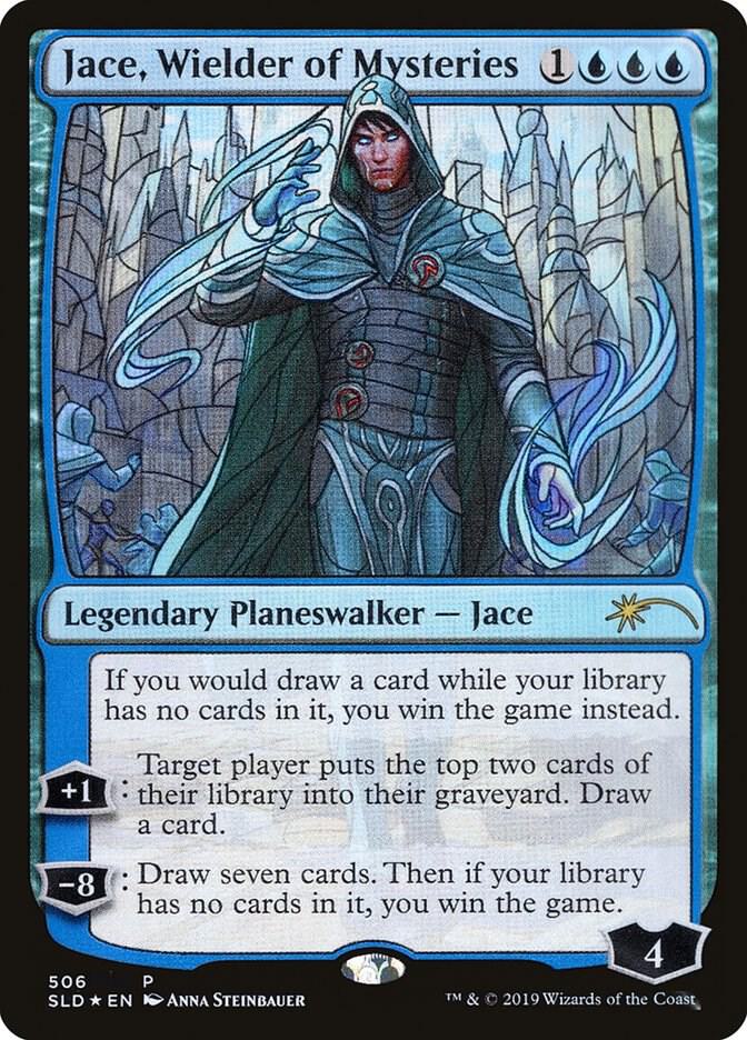 Jace Wielder of Mysteries Stained Glass 506 (Secret Lair Drop Series)  - Foil | Good Games Adelaide SA
