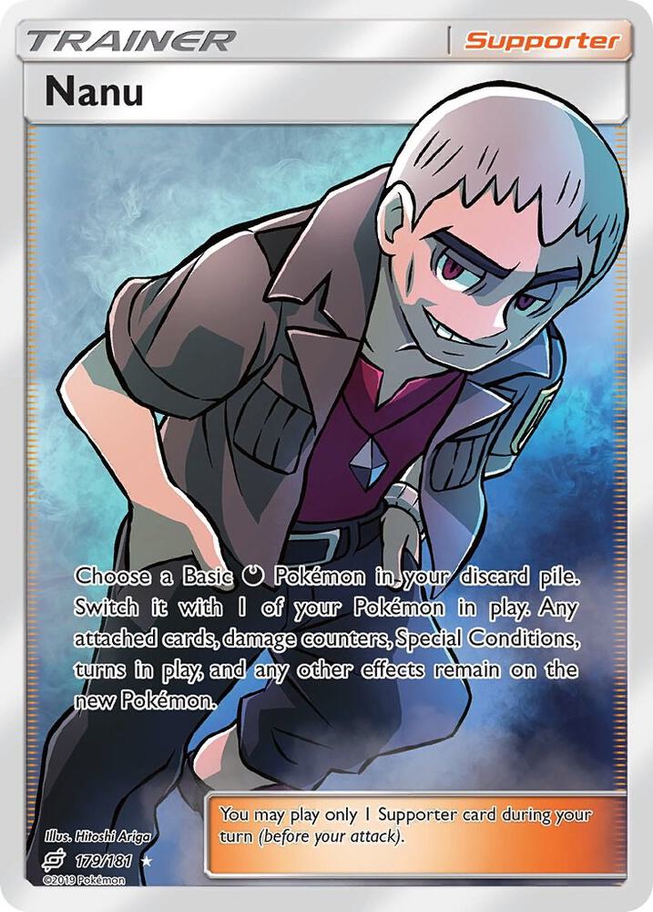 Nanu Full Art 179/181 (SM - Team Up)  - Holofoil | Good Games Adelaide SA