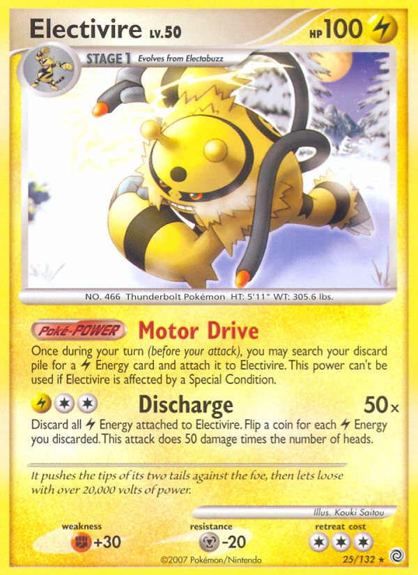 Electivire (25/132) [Diamond & Pearl: Secret Wonders] | Good Games Adelaide SA