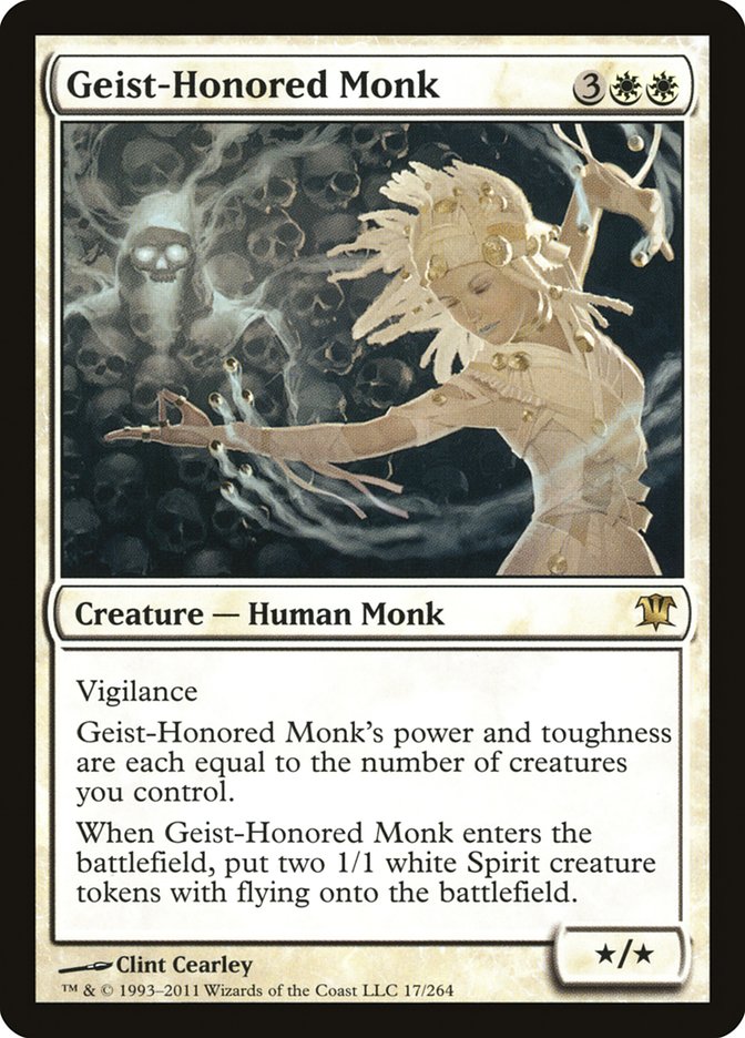 Geist-Honored Monk [Innistrad] | Good Games Adelaide SA