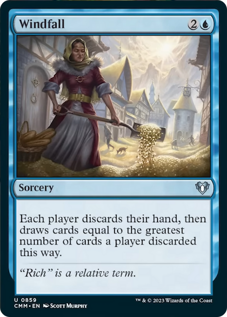 Windfall [Commander Masters] | Good Games Adelaide SA