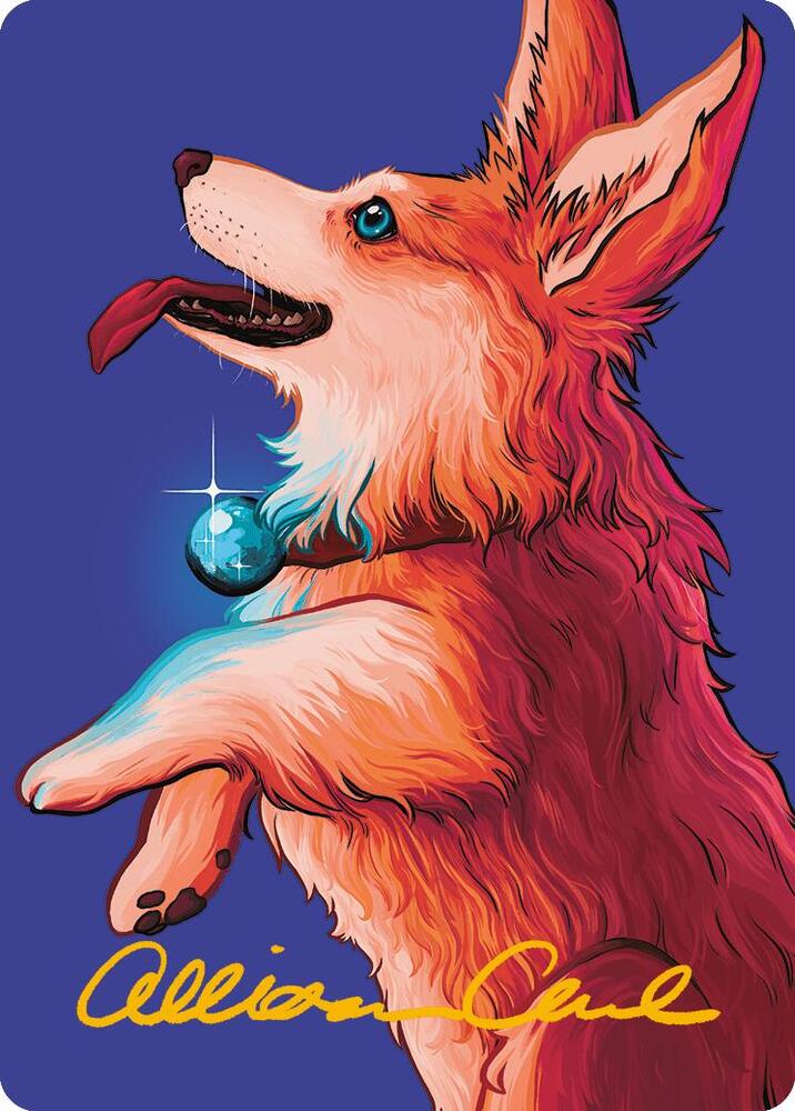 Phelia Exuberant Shepherd Art Card Gold Stamped Signature 46 (Art Series: Modern Horizons 3)  | Good Games Adelaide SA