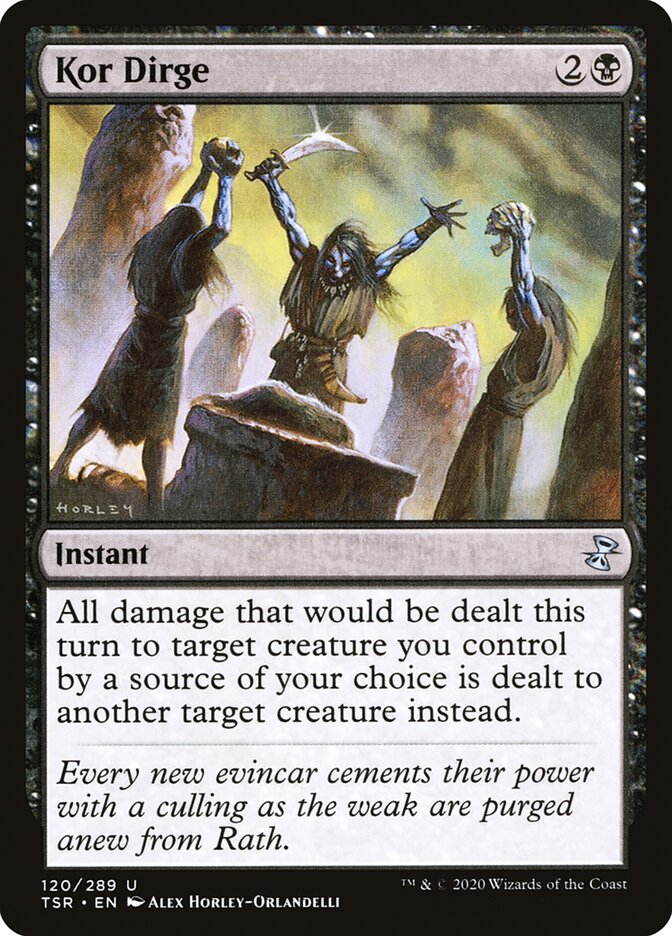 Kor Dirge 120 (Time Spiral: Remastered)  - Foil | Good Games Adelaide SA