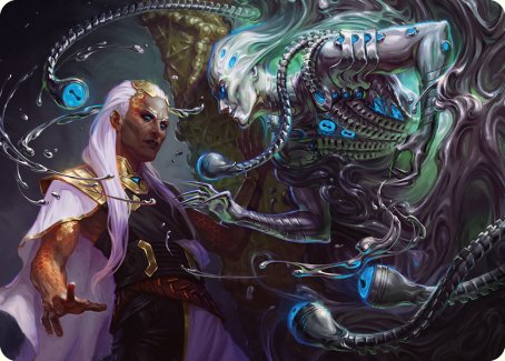 Mirage Mockery Art Card [Phyrexia: All Will Be One Art Series] | Good Games Adelaide SA