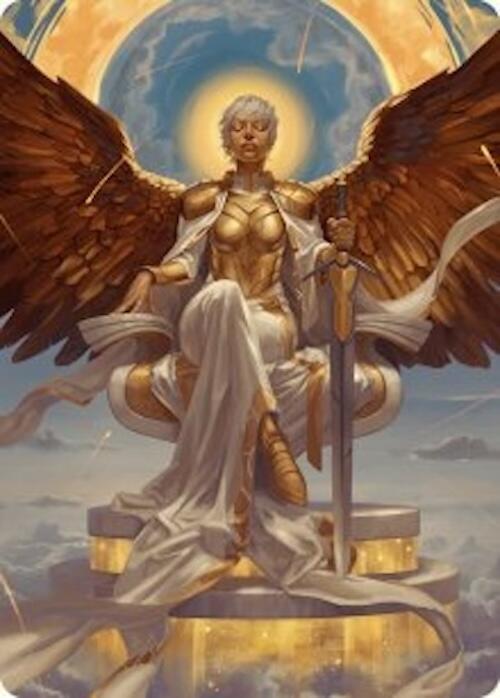 Herald of Eternal Dawn Art Card 27 54 27 (Art Series: Foundations)  | Good Games Adelaide SA