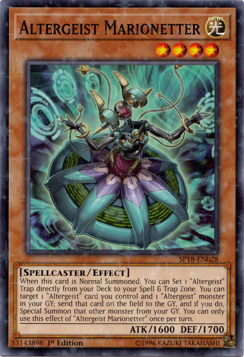 Altergeist Marionetter [SP18-EN028] Starfoil Rare | Good Games Adelaide SA
