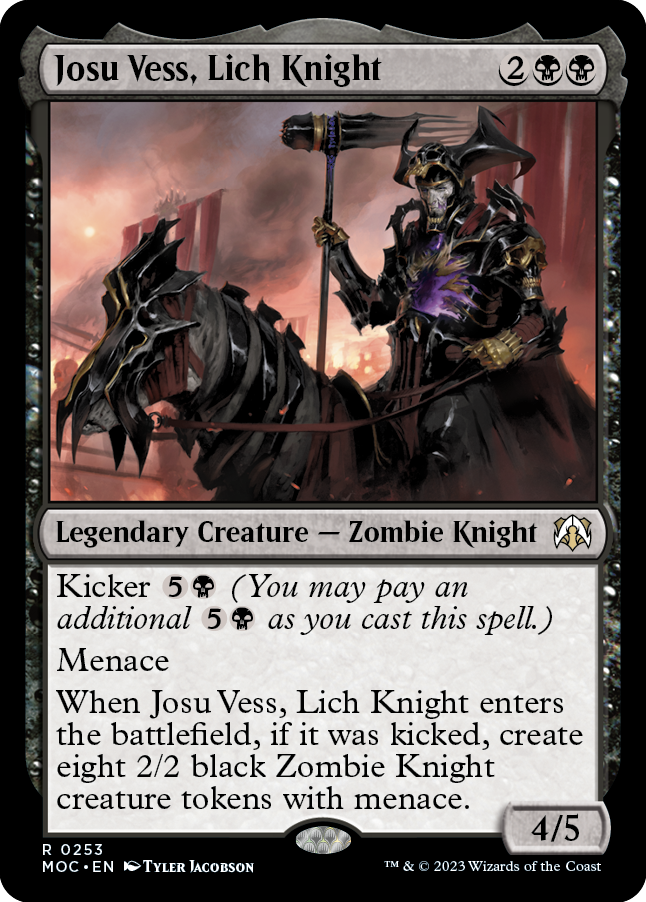 Josu Vess, Lich Knight [March of the Machine Commander] | Good Games Adelaide SA