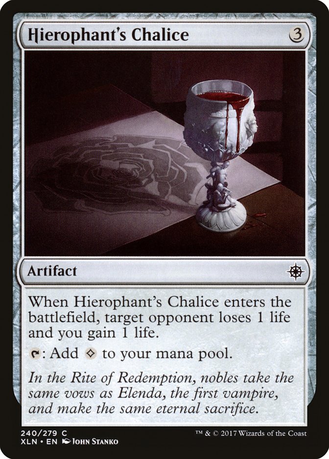 Hierophant's Chalice 240 (Ixalan)  - Foil | Good Games Adelaide SA