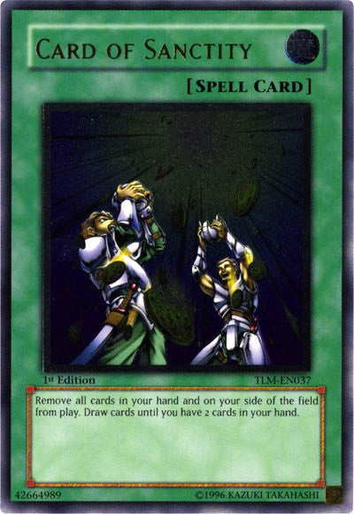 Card of Sanctity [TLM-EN037] Ultimate Rare | Good Games Adelaide SA