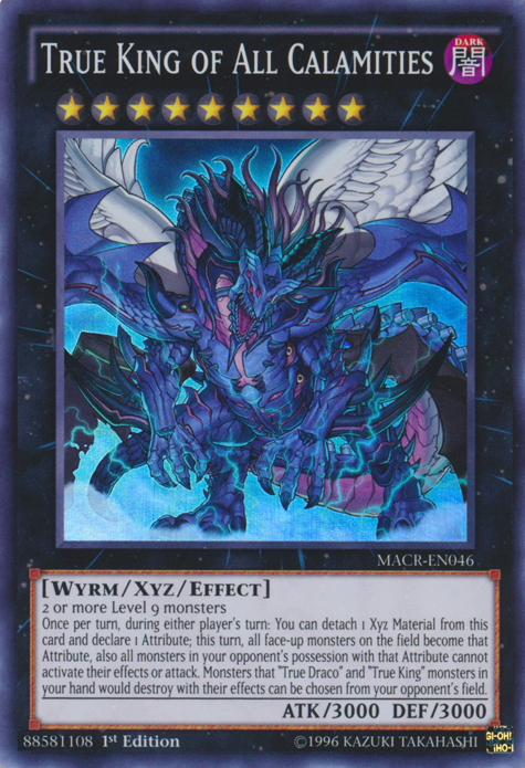 True King of All Calamities [MACR-EN046] Super Rare | Good Games Adelaide SA