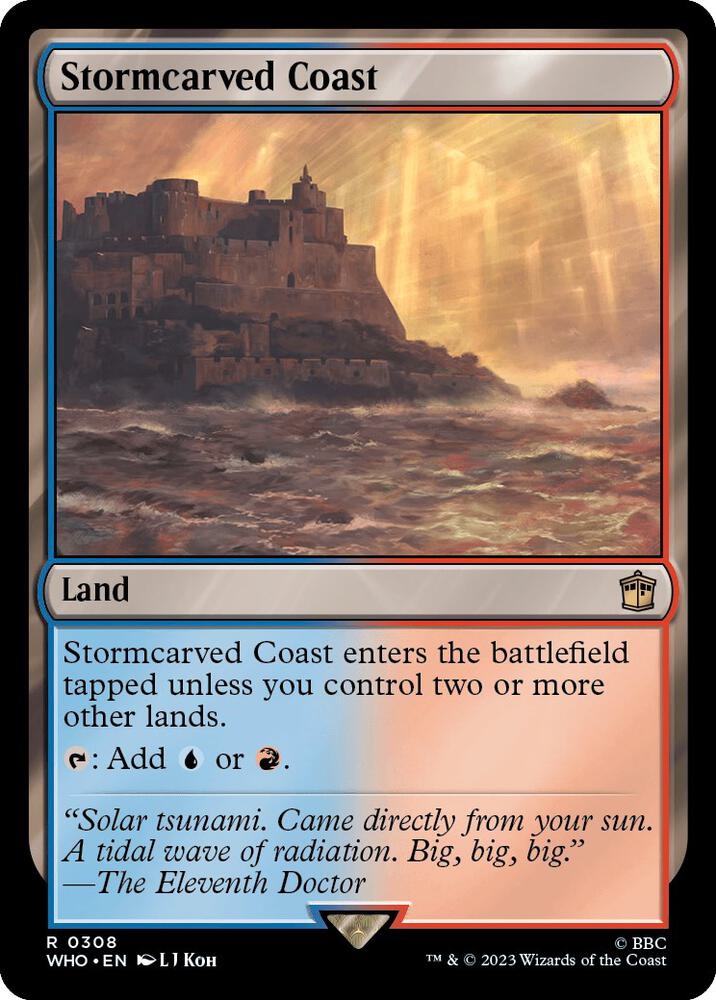 Stormcarved Coast 308 (Universes Beyond: Doctor Who)  | Good Games Adelaide SA