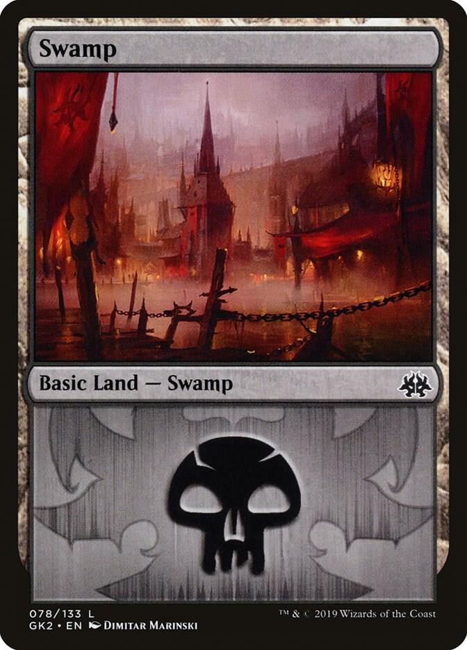 Swamp 078 78 (Ravnica Allegiance: Guild Kits)  | Good Games Adelaide SA