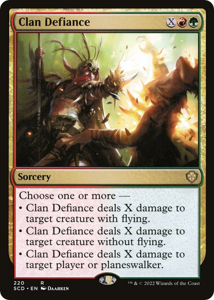 Clan Defiance 220 (Starter Commander Decks)  | Good Games Adelaide SA