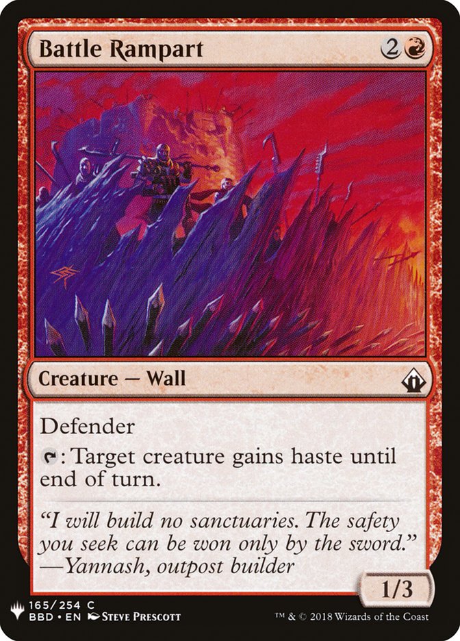 Battle Rampart [Mystery Booster] | Good Games Adelaide SA