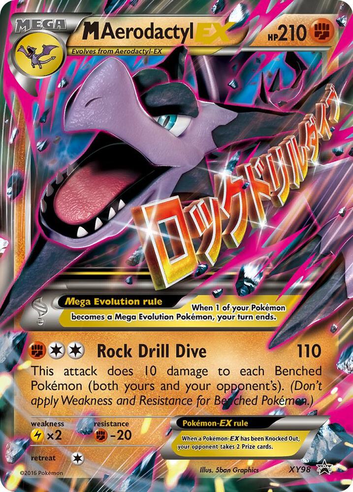 M Aerodactyl EX XY98 (XY Promos)  - Holofoil | Good Games Adelaide SA