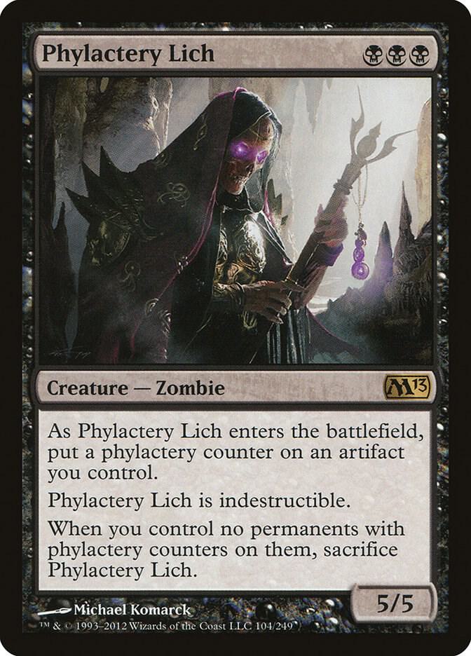 Phylactery Lich 104 (Magic 2013 (M13))  - Foil | Good Games Adelaide SA