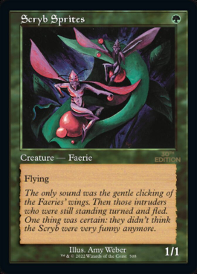 Scryb Sprites (Retro) [30th Anniversary Edition] | Good Games Adelaide SA