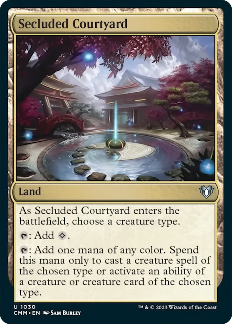 Secluded Courtyard [Commander Masters] | Good Games Adelaide SA