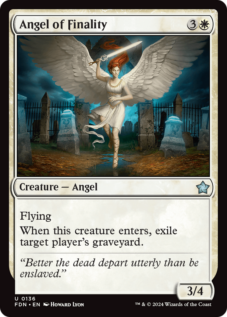 Angel of Finality [Foundations] | Good Games Adelaide SA