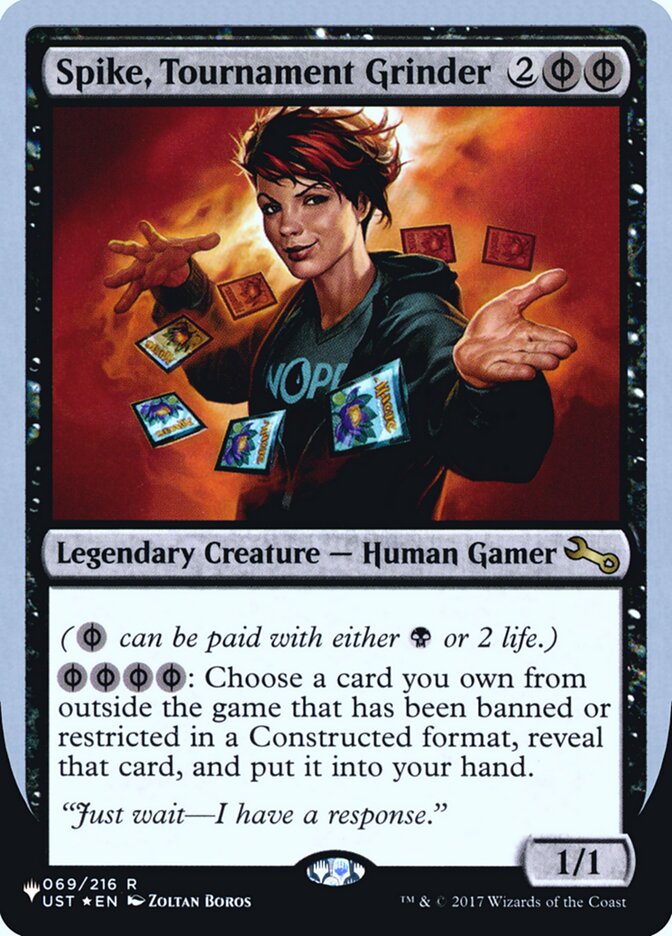 Spike, Tournament Grinder (Unfinity Foil Edition) [The List] | Good Games Adelaide SA