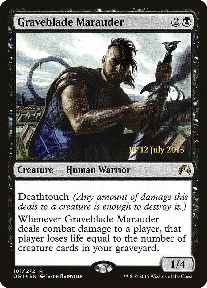 Graveblade Marauder 101 (Prerelease Cards)  - Foil | Good Games Adelaide SA