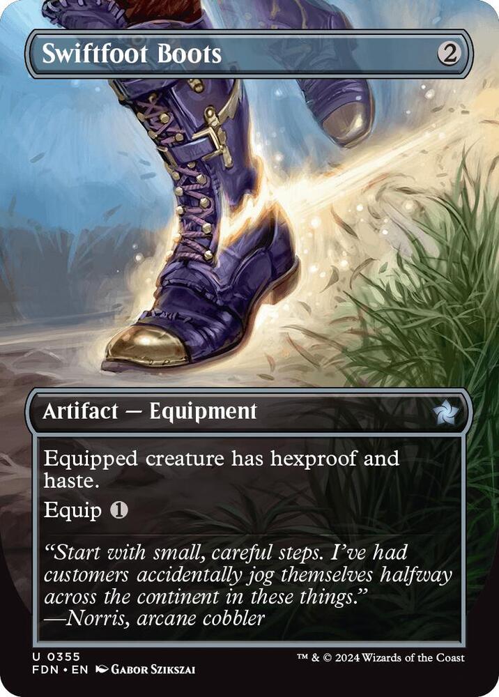 Swiftfoot Boots 355 (Foundations)  - Foil | Good Games Adelaide SA