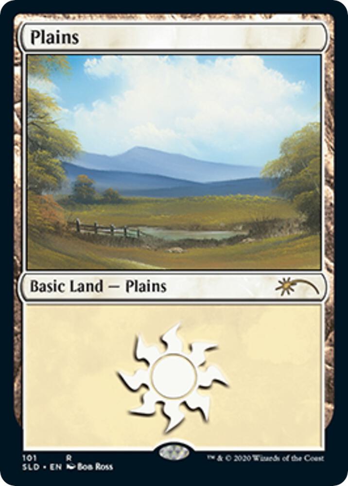 Plains 101 Bob Ross 101 (Secret Lair Drop Series)  | Good Games Adelaide SA