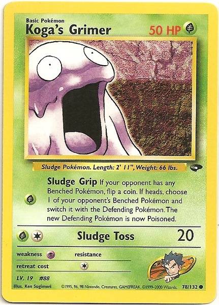 Koga's Grimer (78/132) [Gym Challenge Unlimited] | Good Games Adelaide SA