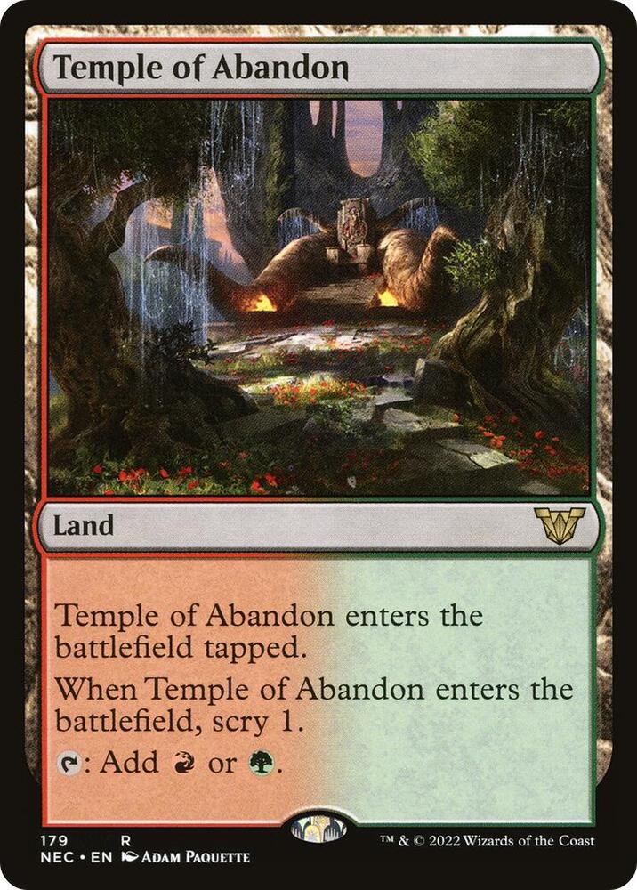 Temple of Abandon 179 (Commander: Kamigawa: Neon Dynasty)  | Good Games Adelaide SA